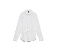 VERO MODA - VMELINA LS TIE SHIRT WVN Bright White - Gr. - M