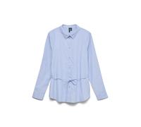 VERO MODA - VMELINA LS TIE SHIRT WVN Hydrangea - Gr. - M