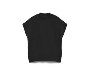 VERO MODA - VMELLY SL LOOSE HIGHNECK PULLOVER BOO Black - Gr. - M