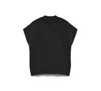 VERO MODA - VMELLY SL LOOSE HIGHNECK PULLOVER BOO Black - Gr. - XL
