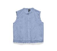 VERO MODA - VMEMILY EMB SL TOP WVN Brunnera Blue - Gr. - S