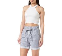 VERO MODA Damen Hose 'Eva' blau / weiß, Größe XS, 4695650 Blau / Weiß 34