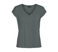VERO MODA VMFILLI SS V-Neck Tee GA NOOS