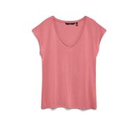 VERO MODA - VMFILLI SS V-NECK TEE NOOS Coral Paradise - Gr. - L