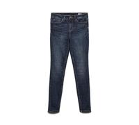 Skinny-fit-Jeans VERO MODA "VMFLASH MR SKINNY JEANS LI3303 GA NOOS" Gr. M (38), Länge 32, blau (dark blue denim) Damen Jeans (97844564-M) dark blue denim