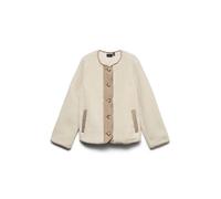 VERO MODA - VMFRANCESCA TEDDY JACKET NOOS Oatmeal - Gr. - XL