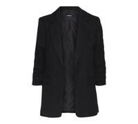 Longblazer VERO MODA "VMFRIDA LS REGULAR BLAZER NOOS" Gr. 40, schwarz (black) Damen Blazer (18221852-40) black