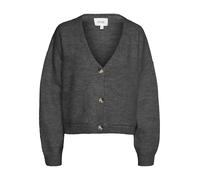 Vero Moda Gemma Strickjacke L Dark Grey Melange