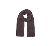 VERO MODA VMGILA Rib Scarf NOOS Schal, Plum Perfect/Detail:Black Melange, ONE Size