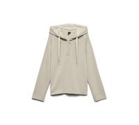VERO MODA - VMHALI LS BUTTON HOODIE JRS Oatmeal - Gr. - S