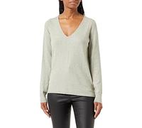 VERO MODA VMHAPPINESS LS V-Neck Pullover GA Boo