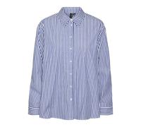 VERO MODA - VMINGE STONE LS SHIRT WVN snow white - Gr. - L