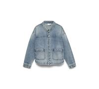 VERO MODA Vmjamie Ls Denim Shacket Mix Ga Noos