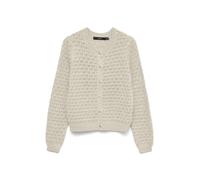 Vero Moda Cardigan "Jaqueline" in Beige - Größe M | Damen Pullover Cardigans