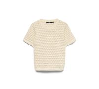 VERO MODA Vmjaqueline Ss O-Neck Top Boo