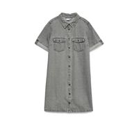 VERO MODA - VMJENNIE SS SHORT DENIM DRESS GA NOOS Medium Grey Denim - Gr. - S