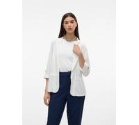 Vero Moda "VMJESMILO 3/4 LOOSE BLAZER WVN NOOS" mit Leinen (78453326-XS) snow weiß