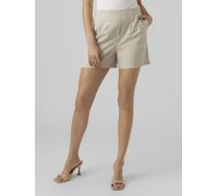 VERO MODA - VMJESMILO LIN HW SHORTS WVN NOOS Silver Lining - Gr. - XL