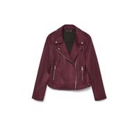 VERO MODA - VMJOSE SHORT FAUX SUEDE JACKET NOOS Windsor Wine - Gr. - S