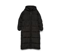 VERO MODA Regular Fit Steppmantel mit abnehmbarer Kapuze Modell 'KLEA' in Black, Größe M