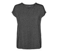 VERO MODA VMLAVA Glitter SS TOP Stripe GA NOO Oatmeal/Gold Lurex