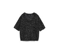 VERO MODA Vmleilani Stitch 2/4 U-Neck Pullover