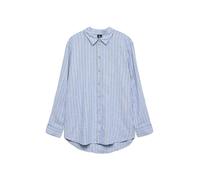 VERO MODA - VMLINN LS SHIRT WVN NOOS Cornflower Blue - Gr. - XS