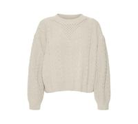 Vero Moda - Bekleidung VMLUELLA LS O-NECK PULLOVER BOO - Beige - Größe XS