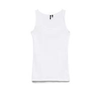 VERO MODA Damen VMLULU Long Tank TOP JRS GA NOOS Tanktop, Bright White, X-Small