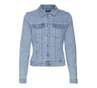 Vero Moda Jeansjacken VMLUNA LS SLIM DNM JACKET MIX GA NOOS in Blau XL
