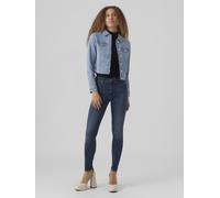 VERO MODA - VMLUNA LS SLIM DNM JACKET MIX GA NOOS light blue denim - Gr. - XS