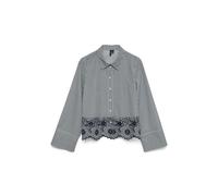 VERO MODA - VMMARY LS SHIRT WVN GA Cloud Dancer - Gr. - XS