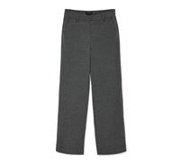Vero Moda Damenhose VMMAYA JOJO MW STRAIGHT PANT Anthrazit Mittlere Taille L/32