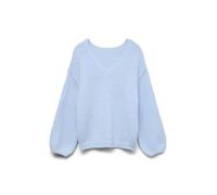 Vero Moda Maybe 2way Pullover Mit V-ausschnitt L Cashmere Blue