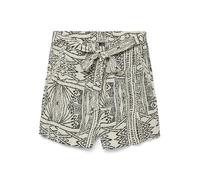 Vero Moda Shorts VMMENNY H/W SHORTS WVN GA – bedruckt, 100% Viskose – Oatmeal, Damen XS