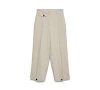 VERO MODA - VMMICHELL HW BARREL BUTTON DTL PANT PRM Silver Mink - Gr. - 30