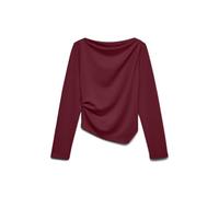 VERO MODA Vmmille Ls Boatneck Short Top JRS Noos
