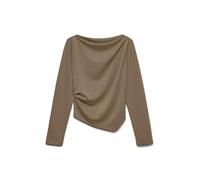 VERO MODA Vmmille Ls Boatneck Short Top JRS Noos