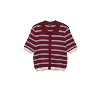 VERO MODA - VMMUSIC 2/4 POLONECK CARDIGAN Biking Red - Gr. - M