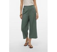 Vero Moda Culotte VMMYMILO Damen Hohe Taille Viskose-Leinen-Mix Lind Größe S