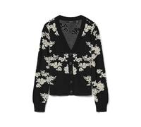 VERO MODA - VMNANCY LS V-NECK CARDIGAN BOO black - Gr. - L
