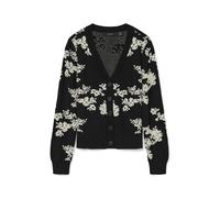 VERO MODA - VMNANCY LS V-NECK CARDIGAN BOO black - Gr. - S