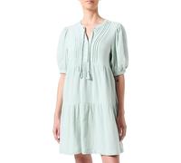 VERO MODA Damen VMNATALI 2/4 LACE Short Dress WVN GA SPE Keid, Silt Green, Medium