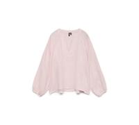VERO MODA - VMNATALI LS EMB TOP WVN NOOS Pink-A-Boo - Gr. - S