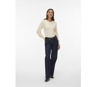 VERO MODA - VMNEW HOLLY LS O-NECK PULLOVER BOO Birch - Gr. - L