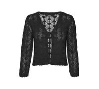 VERO MODA - VMNEWVERENA 3/4 V-NECK CARDIGAN BOO black - Gr. - S