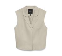 Vero Moda - VMNILLE SL WAISTCOAT Oatmeal - Gr. - 40