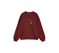 VERO MODA - VMOLINE MALY SWEATSHIRT BOX JRS GA Syrah - Gr. - XL