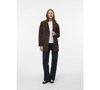 VERO MODA - VMPERNILLE LS SUEDE BLAZER JACKET chocolate torte - Gr. - XL
