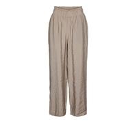 Vero Moda Hose "Queeny" in Taupe - Größe M | Damenhosen